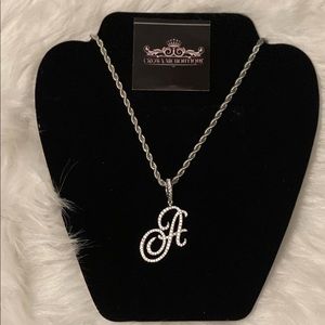 Cursive Style A to Z Initial Letters Pendant